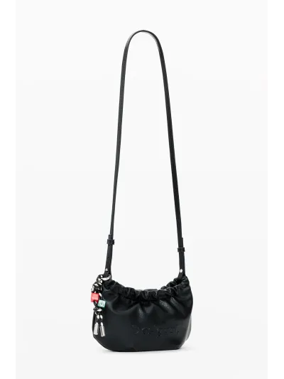 Desigual - HALF LOGO WAVERLY PHONE BLACK - Női oldaltáska