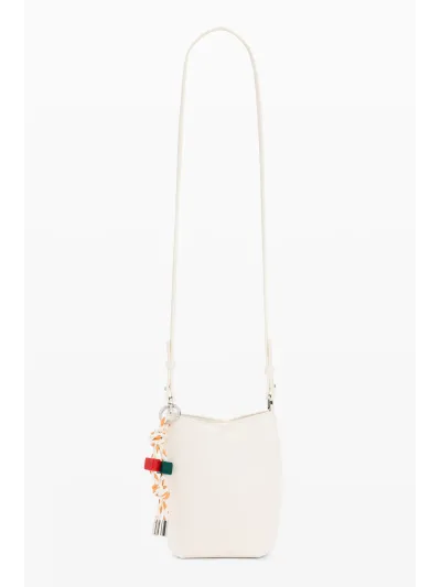 Desigual - HALF LOGO HELENE ECRU - Női oldaltáska