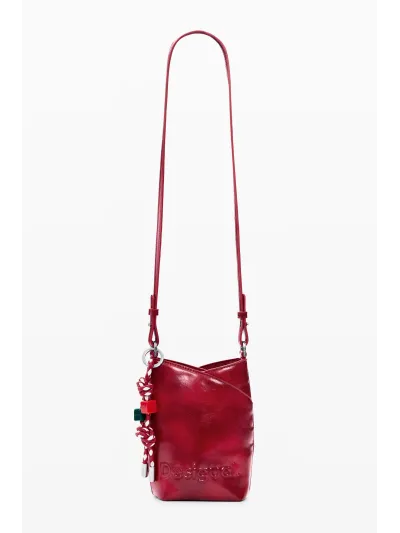 Desigual - HALF LOGO HELENE RED - Női oldaltáska