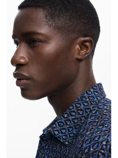 Desigual - FULL EMBRO - Férfi ing