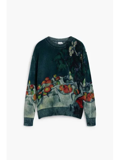 Desigual -  PRINTED MASTERPIECE - Elegáns Férfi pulóver