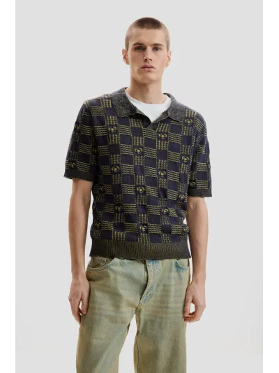 Desigual - POLO LOGO - Galléros Férfi póló