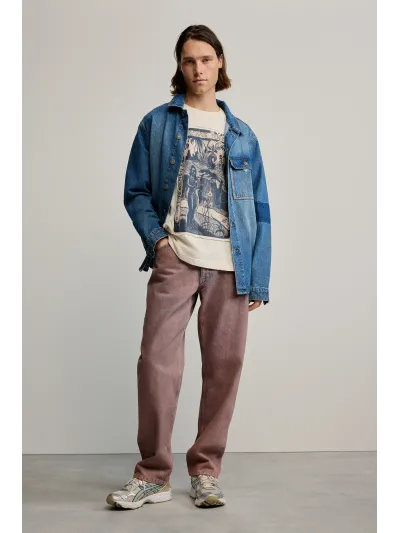 Desigual - PATCH GAU - Férfi póló