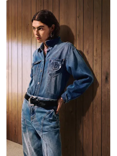 Desigual - DEGRAD - Női farmernadrág