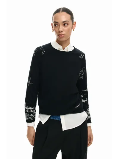 Desigual - MARQUETTE - Elegáns Női pulóver