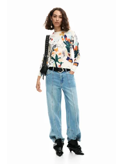 Desigual - NANTES / LACROIX - Elegáns Női pulóver