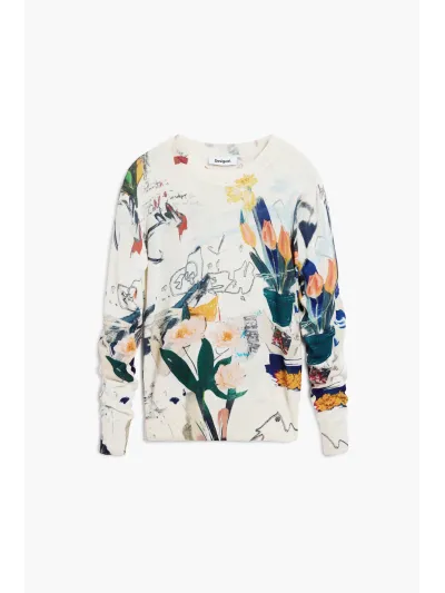 Desigual - NANTES / LACROIX - Elegáns Női pulóver