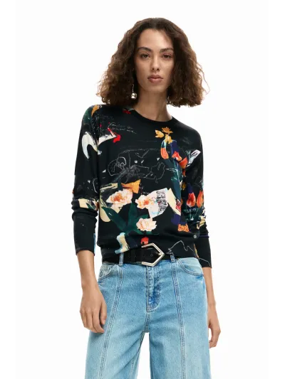 Desigual - NANTES / LACROIX - Elegáns Női pulóver