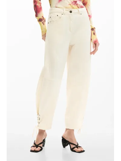 Desigual - TROY - Elegáns Női nadrág