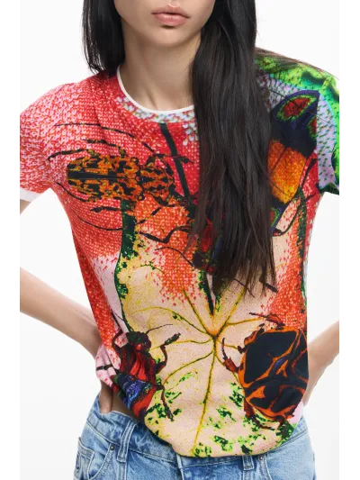 Desigual - BUGS / LACROIX - Női póló