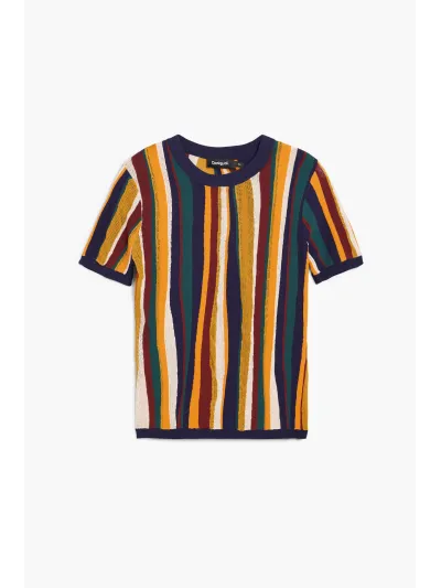 Desigual - STRIPES / LACROIX - Női póló