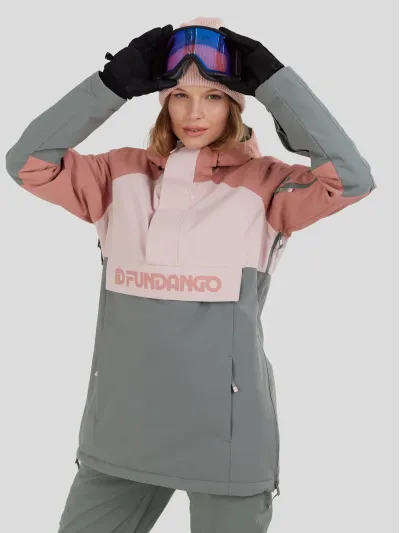 Fundango - Birch ECO Logo Anorak - Női síkabát