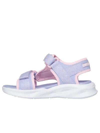 Skechers - SOLA GLOW SANDAL - Világítós Leány szandál
