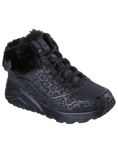 Skechers - UNO LITE / COZY LEOPARD - Leány / Női utcai cipő