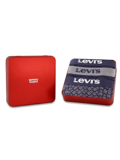 Levi's - Giftbox Denim - Díszdobozos Férfi alsónadrág szett - 3 db