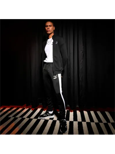 Puma - Iconic T7 Track Pants / Puma Black - Férfi melegítő nadrág