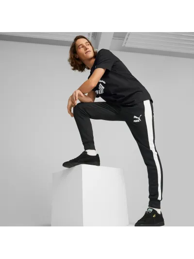 Puma - Iconic T7 Track Pants / Puma Black - Férfi melegítő nadrág