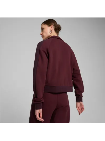 Puma - T7 Track Jacket / Midnight Plum - Női pulóver
