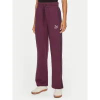 Puma - T7 High Waist Track Pants / Midnight Plum - Női szabadidő nadrág