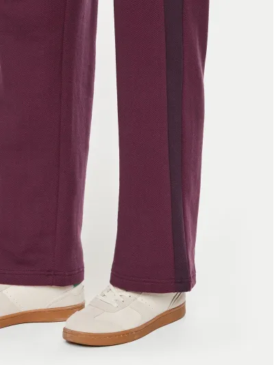 Puma - T7 High Waist Track Pants / Midnight Plum - Női szabadidő nadrág