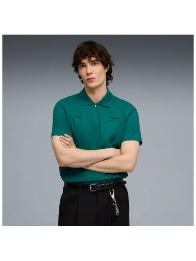 Puma - AMF1 Jacquard - Galléros Férfi póló