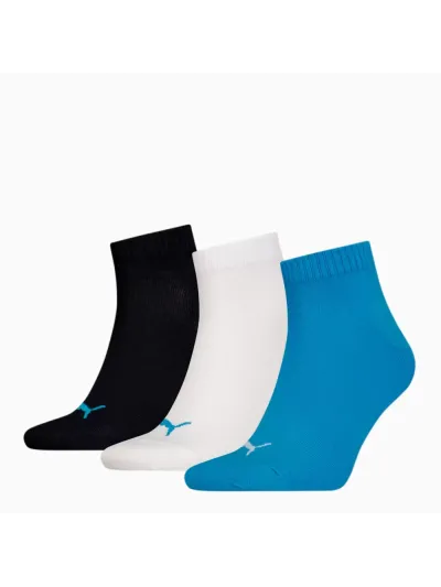 Puma - Quarter Plain - Uniszex zokni szett - 3 pár
