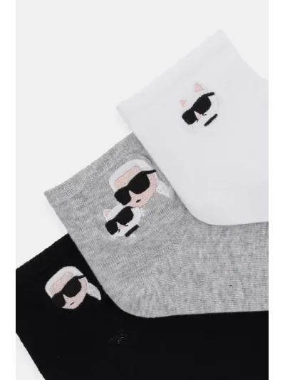 Karl Lagerfeld - Uniszex zokni szett - 3 pár