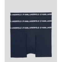 Karl Lagerfeld - Logo Monochrome Trunks - Férfi Alsónadrág szett - 3 db