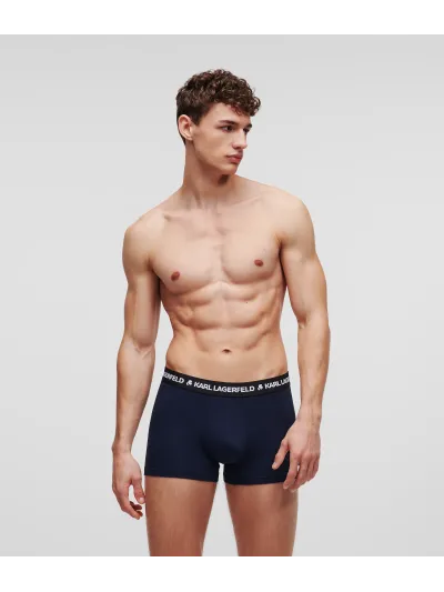 Karl Lagerfeld - Logo Monochrome Trunks - Férfi Alsónadrág szett - 3 db