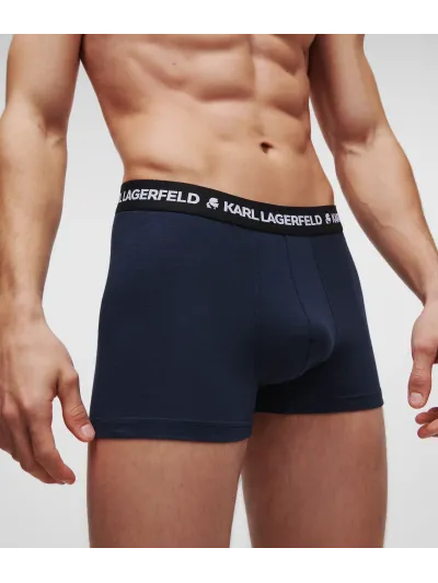 Karl Lagerfeld - Logo Monochrome Trunks - Férfi Alsónadrág szett - 3 db