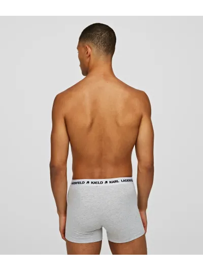 Karl Lagerfeld - Logo Monochrome Trunks - Férfi Alsónadrág szett - 3 db