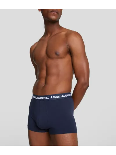 Karl Lagerfeld - Logo Monochrome Trunks - Férfi Alsónadrág szett - 3 db