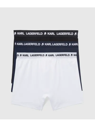 Karl Lagerfeld - Logo Monochrome Trunks - Férfi Alsónadrág szett - 3 db