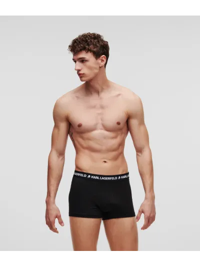 Karl Lagerfeld - Logo Monochrome Trunks - Férfi Alsónadrág szett - 3 db