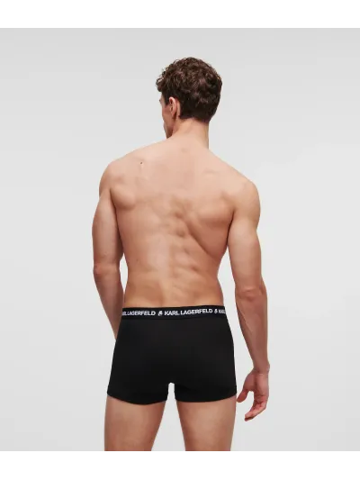 Karl Lagerfeld - Logo Monochrome Trunks - Férfi Alsónadrág szett - 3 db