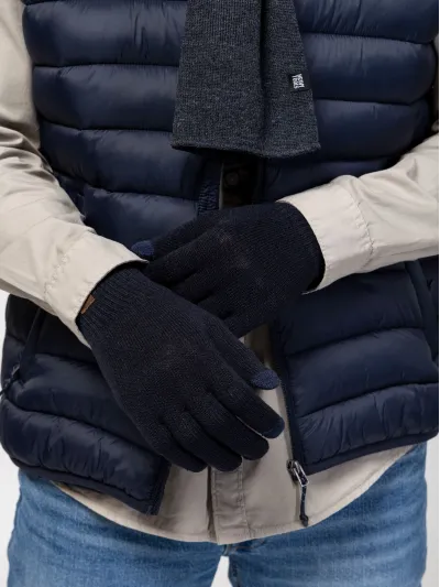 Heavy Tools - PLOW / NAVY - Férfi kesztyű