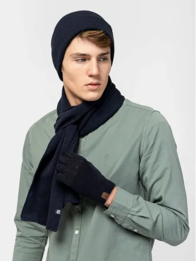 Heavy Tools - PLOW / NAVY - Férfi kesztyű