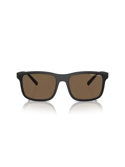 Armani Exchange napszemüveg - Matte Black / Dark Brown