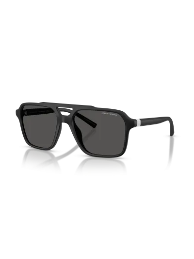 Armani Exchange napszemüveg - Matte Black / Dark Grey
