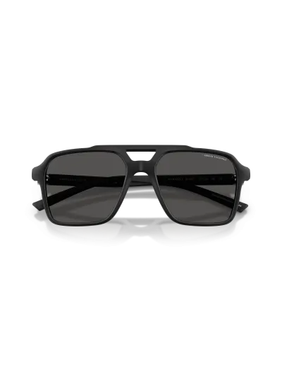 Armani Exchange napszemüveg - Matte Black / Dark Grey