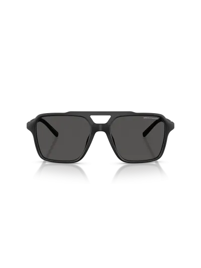 Armani Exchange napszemüveg - Matte Black / Dark Grey