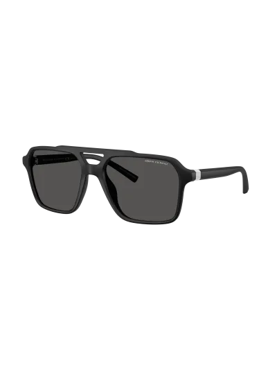 Armani Exchange napszemüveg - Matte Black / Dark Grey