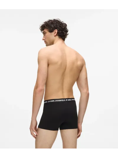 Karl Lagerfeld - Logo Monochrome Trunks - Férfi Alsónadrág szett - 3 db