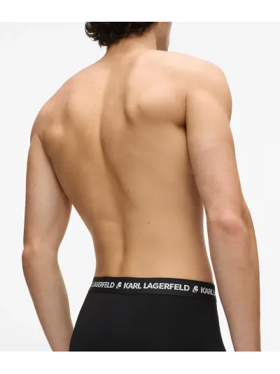 Karl Lagerfeld - Logo Monochrome Trunks - Férfi Alsónadrág szett - 3 db