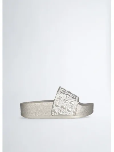 Liu Jo - MyKonos / Light Gold - Platformos Női papucs