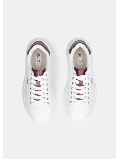 Liu Jo - BABOL - Platformos Bőr Sneaker Női utcai cipő