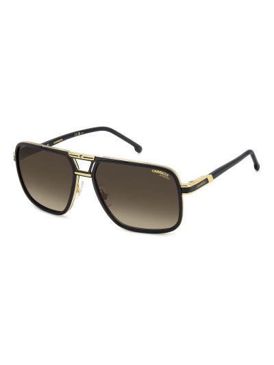 Carrera napszemüveg - Matte Black Gold / Clean / Brown gradient - Extra lencsével