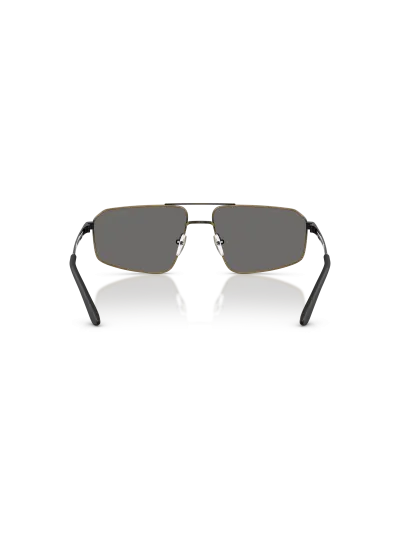 Emporio Armani napszemüveg - Brushed Antique Gold / Grey