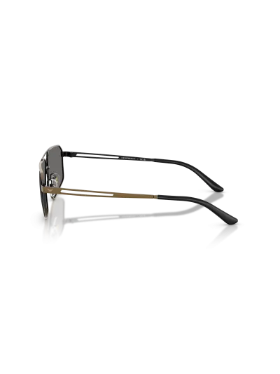 Emporio Armani napszemüveg - Brushed Antique Gold / Grey
