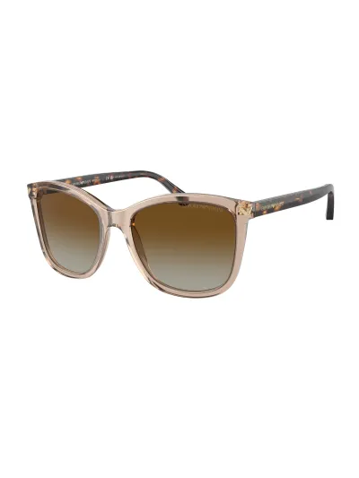 Emporio Armani napszemüveg - Transparent Tundra / Gradient Brown Polarized